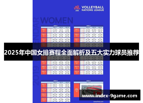 2025年中国女排赛程全面解析及五大实力球员推荐