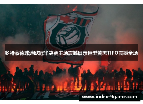 多特蒙德球迷欧冠半决赛主场震撼展示巨型黄黑TIFO震撼全场
